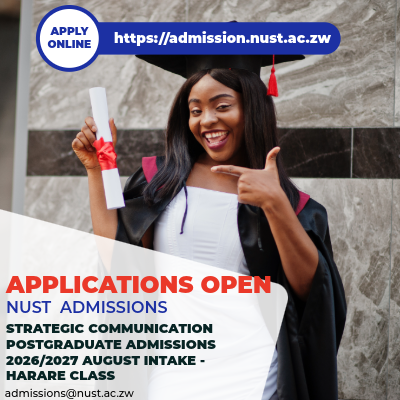 STRATEGIC COMMUNICATION POSTGRADUATE ADMISSIONS 2026/2027 AUGUST INTAKE - HARARE CLASS